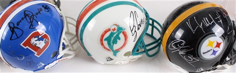 1996 Pro Bowl Signed Mini Helmet Collection - Lot of 28 (Pepper Burruss Collection)