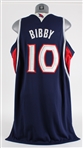 2008-09 Mike Bibby Atlanta Hawks Game Worn Road Jersey (MEARS LOA)