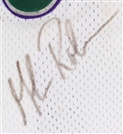 1994-95 Glenn Robinson Milwaukee Bucks Signed Game Worn Home Jersey (MEARS A5 & PSA/DNA) Rookie Season