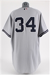 2006 Jaret Wright New York Yankees Game Worn Road Jersey (MEARS LOA / MLB Hologram / Steiner)