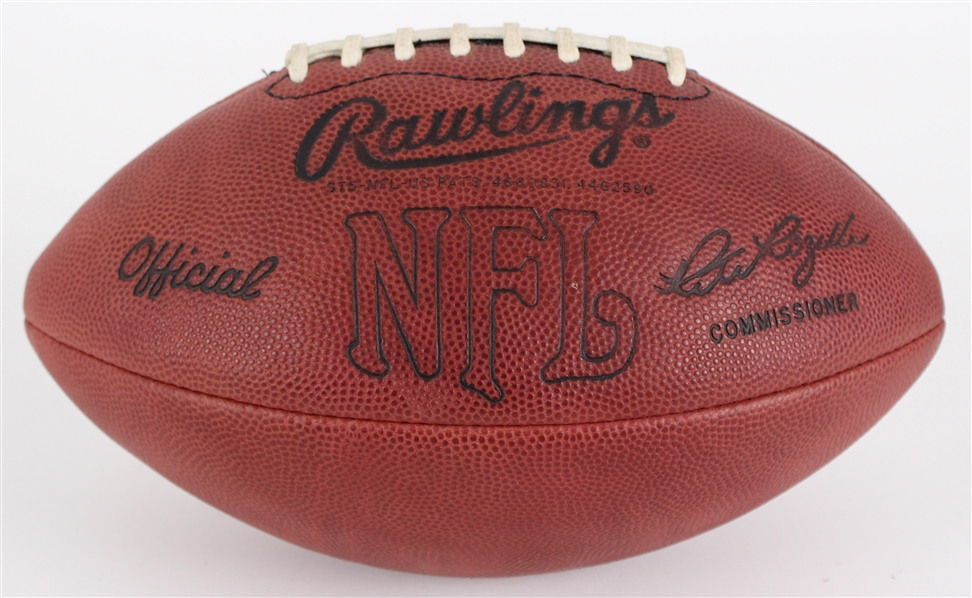 1980s Rawlings Official NFL Pete Rozelle Prototype Trial Football (MEARS LOA / Pepper Burruss Collection)