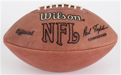 1991 Official NFL Paul Tagliabue Football w/ 50th Anniversary Gold Logo (MEARS LOA / Pepper Burruss Collection)