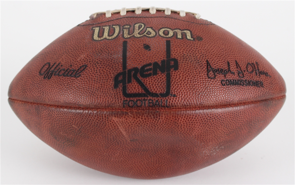1992-93 Game Used Official Arena League Joseph OHara Football (MEARS LOA / Pepper Burruss Collection)