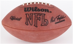 1990 Official NFL Paul Tagliabue Game Used Football (MEARS LOA / Pepper Burruss Collection)