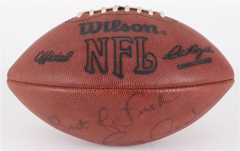 1980s Larry Csonka Miami Dolphins Signed ONFL Rozelle Football (JSA / Pepper Burruss Collection)