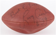1980's Larry Csonka Miami Dolphins Signed ONFL Rozelle Football (JSA / Pepper Burruss Collection)