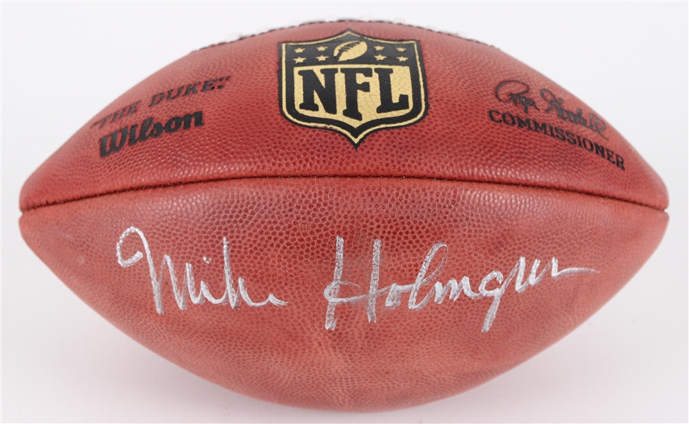 2010s Mike Holmgren Green Bay Packers Signed ONFL Goodell Football (JSA / Pepper Burruss Collection)