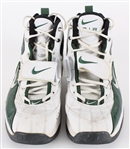 2000 Dorsey Levens Green Bay Packers Signed Nike Game Worn Sneakers (MEARS LOA / JSA / Pepper Burruss Collection)
