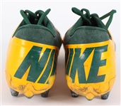 2012 Clay Matthews Green Bay Packers Game Worn Nike Cleats (MEARS LOA / Pepper Burruss Collection)