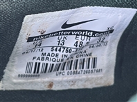 2012 Clay Matthews Green Bay Packers Game Worn Nike Cleats (MEARS LOA / Pepper Burruss Collection)