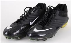 2010 Donald Driver Green Bay Packers Game Worn Nike Cleats (MEARS LOA / Pepper Burruss Collection)