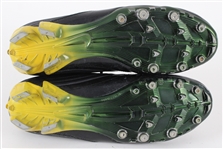 2010 Donald Driver Green Bay Packers Game Worn Nike Cleats (MEARS LOA / Pepper Burruss Collection)
