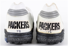 1990's Pepper Burruss Green Bay Packers Game Worn Apex Cleats (MEARS LOA / Pepper Burruss Collection)
