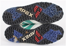 1990's Pepper Burruss Green Bay Packers Game Worn Apex Cleats (MEARS LOA / Pepper Burruss Collection)
