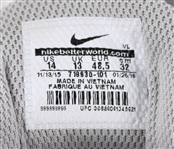 2016 Clay Matthews Green Bay Packers Nike Practice Cleat (MEARS LOA / Pepper Burruss Collection)