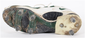 1997-98 Antonio Freeman Green Bay Packers Game Worn Nike Cleat (MEARS LOA / Pepper Burruss Collection)