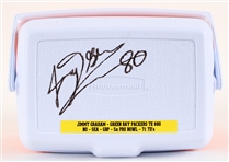 2018-19 Jimmy Graham Green Bay Packers Signed Gatorade Cooler (JSA / Pepper Burruss Collection)
