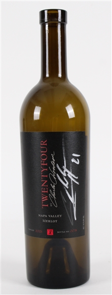 2001 Charles Woodson Green Bay Packers Signed Twenty Four Wine Bottle (JSA / Pepper Burruss Collection)