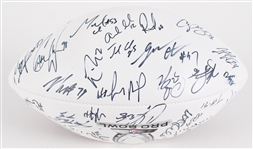 2013 AFC Pro Bowlers Multi Signed ONFL Goodell Autograph Panel Football w/ 30+ Signatures Including Peyton Manning, Andrew Luck, AJ Green, Reggie Wayne & More (JSA / Pepper Burruss Collection)