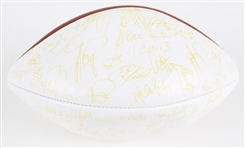 1996 Super Bowl XXXI Champion Green Bay Packers Team Signed ONFL Tagliabue Autograph Panel Football w/ Reggie White, Brett Favre, Desmond Howard, Andy Reid & More (JSA / Pepper Burruss Collection)