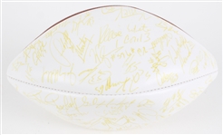 1996 Super Bowl XXXI Champion Green Bay Packers Team Signed ONFL Tagliabue Autograph Panel Football w/ Reggie White, Brett Favre, Desmond Howard, Gilbert Brown & More (JSA / Pepper Burruss Collection)