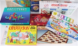 1960s-1990s Classic Board Games w/ Operation, Mouse Trap & more (Lot of 28)