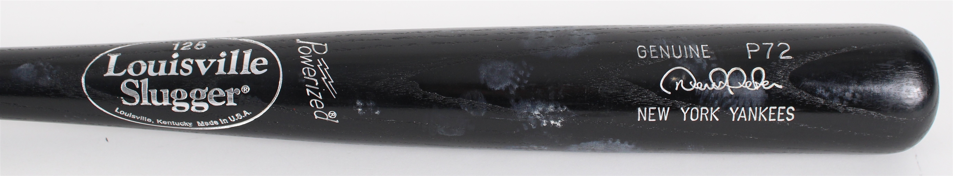 2002-08 Derek Jeter New York Yankees Louisville Slugger Professional Model Bat (MEARS A6)