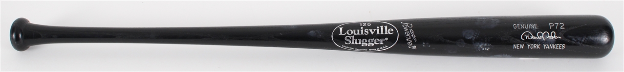 2002-08 Derek Jeter New York Yankees Louisville Slugger Professional Model Bat (MEARS A6)