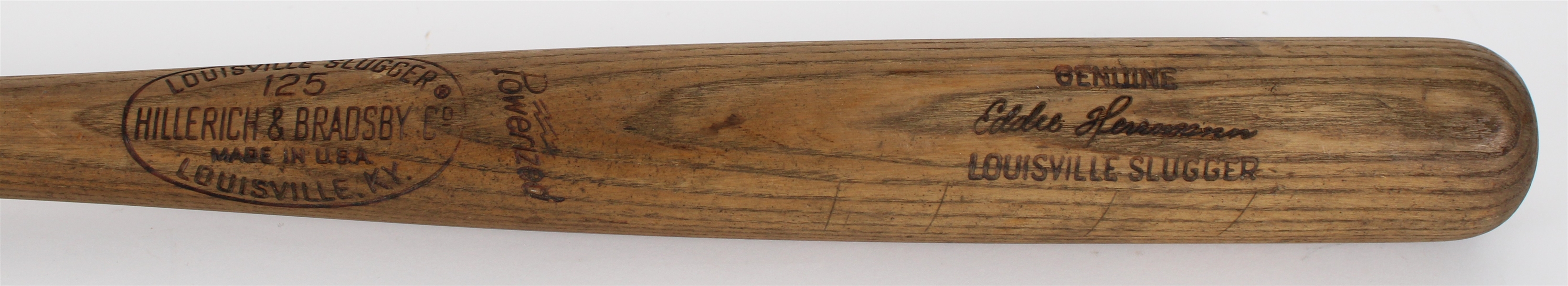 1969-72 Eddie Hermanson Chicago White Sox H&B Louisville Slugger Professional Model Game Used Bat (MEARS LOA)