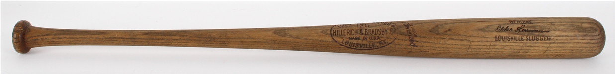 1969-72 Eddie Hermanson Chicago White Sox H&B Louisville Slugger Professional Model Game Used Bat (MEARS LOA)