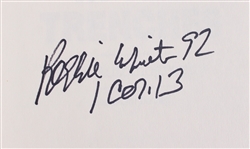 1996 Reggie White Green Bay Packers Signed In The Trenches Hardcover Book (JSA)
