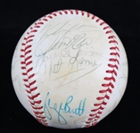 1979 American League All Stars Team Signed Baseball w/ Rod Carew, Nolan Ryan, George Brett & More (JSA)