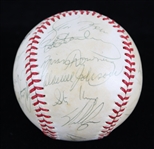 1979 American League All Stars Team Signed Baseball w/ Rod Carew, Nolan Ryan, George Brett & More (JSA)