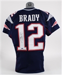 2016 Tom Brady New England Patriots Signed Home Uniform w/ Jersey, Pants & Belt (MEARS A5 / TriStar)
