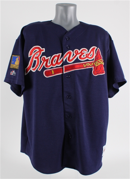 1994 John Smoltz Atlanta Braves Batting Practice Jersey (MEARS LOA)