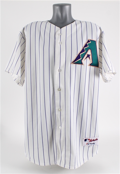 2003-04 Randy Johnson Arizona Diamondbacks Home Jersey (MEARS A5)
