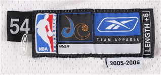 2005-06 Antawn Jamison Washington Wizards Game Worn Home Jersey (MEARS A5)