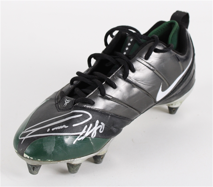 2008 Donald Driver Green Bay Packers Signed Nike Game Worn Cleat (MEARS LOA / JSA / Pepper Burruss Collection)