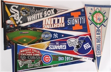 1990s-2000s Baseball, Basketball, Football Collection w/ Framed Photos, Plaques & more (Lot of Hundreds)