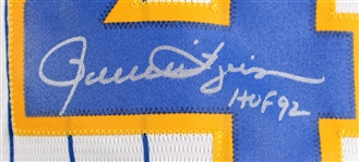 2017 Rollie Fingers Milwaukee Brewers Signed Jersey w/ Tee Up For The Cure Patch (JSA) 