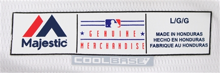 2016 Robin Yount Milwaukee Brewers Signed Jersey w/ Tee Up For The Cure 10 Years Patch (JSA)