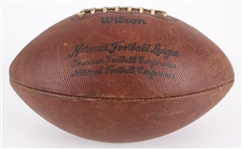 1971 Game Used ONFL Pete Rozelle Football (MEARS LOA / Pepper Burruss Collection)