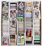 1980's-2020's MASSIVE Baseball Football Basketball Trading Card Collection - Lot of 10,000+ Cards