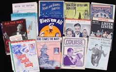 1910's-50's Americana Sheet Music Collection - Lot of 65