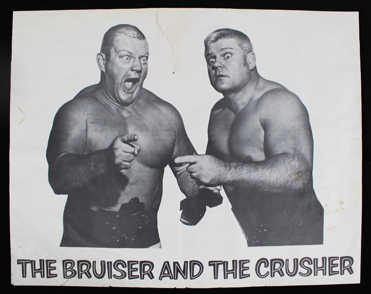 The Bruiser and The Crusher 17x22 Poster 