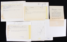1971 Muhammad Ali 7x9 and 8x10 Original B&W Press Photos (Lot of 5)
