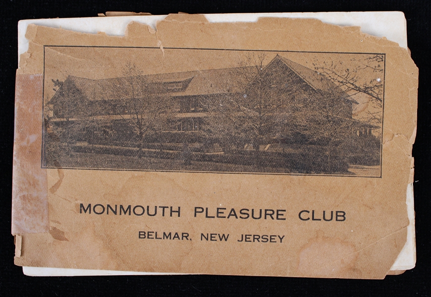 1920s Monmouth Pleasure Club KKK Brochure