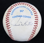 1993 Paul Molitor Joe Carter Toronto Blue Jays Dual Signed OFSL MacDonald Baseball (JSA)