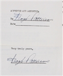 1955-68 Floyd Patterson Professional Boxer Secretarial Signed Greatest Sports Thrill Radio Program Contract and Jet Magazine