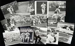1950's-60's Milwaukee Braves Milwaukee County Stadium 8 x 10 Modern Print Photo Collection - Lot of 48